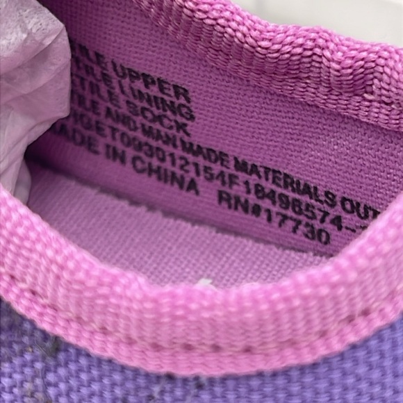 NWT BILLY Footwear Girls’ Haring Colorblock Zipper Sneakers - Size 5 - Picture 8 of 10